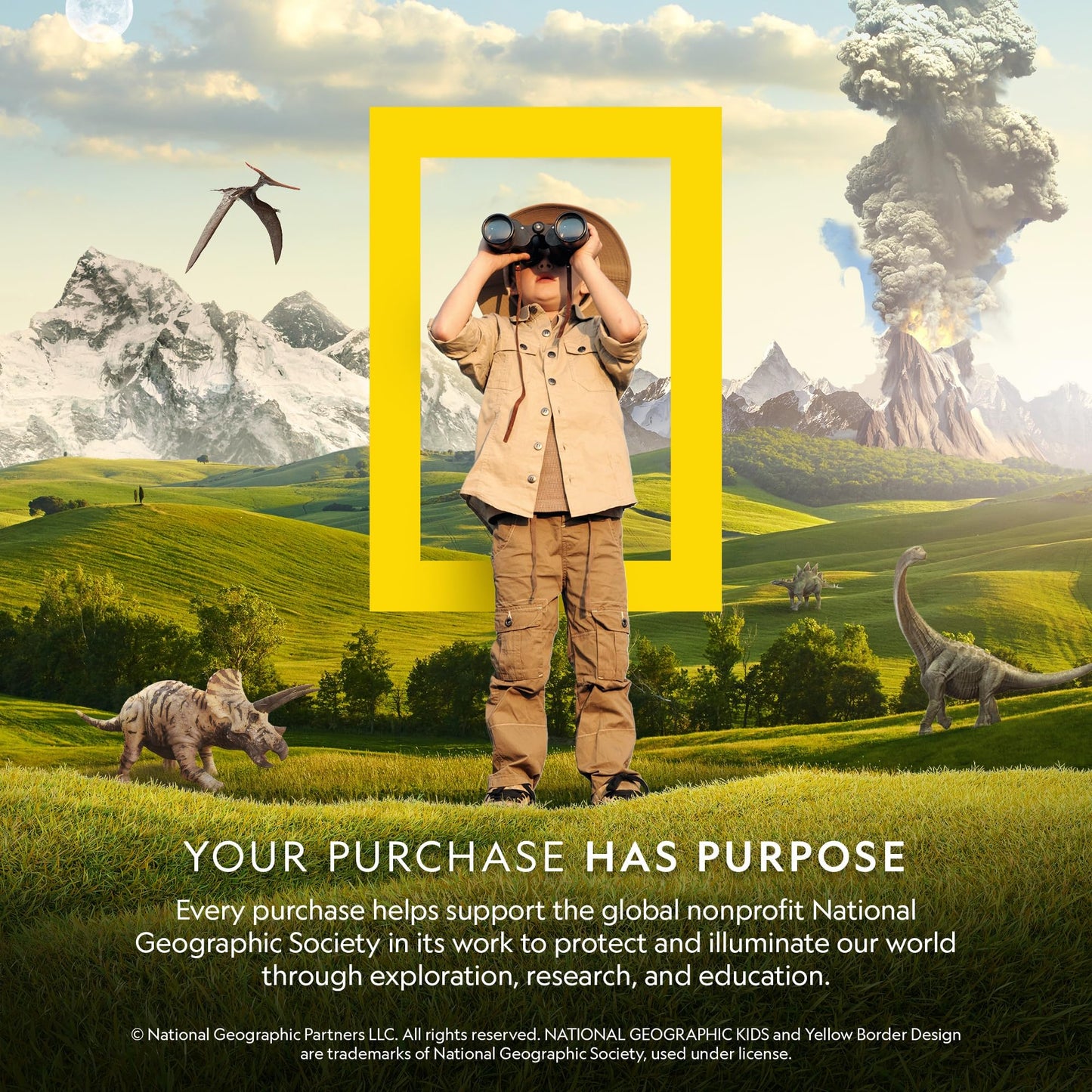 NATIONAL GEOGRAPHIC 2026 Dinosaur Advent Calendar - Countdown Calendar with 24 Dino Activities & Figures, Paint A Dinosaur Racer, Create a Clay T. Rex, Excavate a Dino Tooth Replica & More