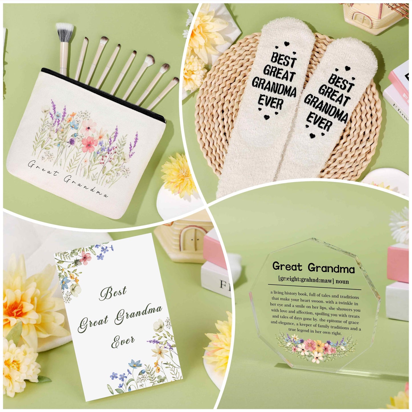 Siplyhaven Great Grandma Gifts, Gifts for Great Grandma, Birthday Valentines Day Gift For New Grandmother Gift