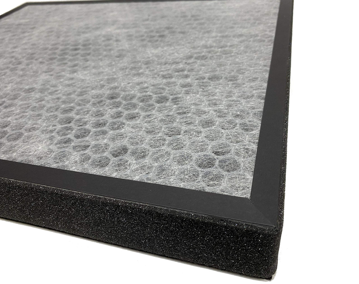 Nispira BF25A BF15A True HEPA Air Filter Replacement with 4 Pre-Filters, Activated Carbon Filter Compatible with A-len Breathe A350 A375 Air Purifier, 1 Set