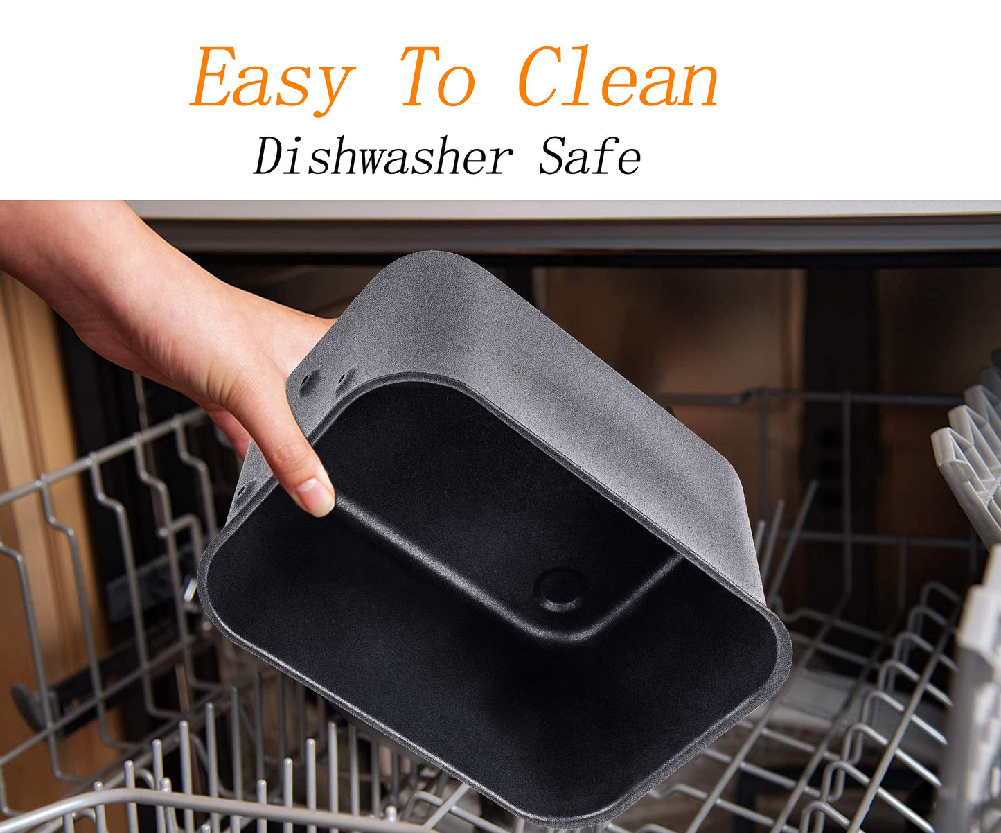 Air Fryer Replacement Basket Compatible for Ninja DZ201 DZ100,Air Fryer Basket,Nonstick