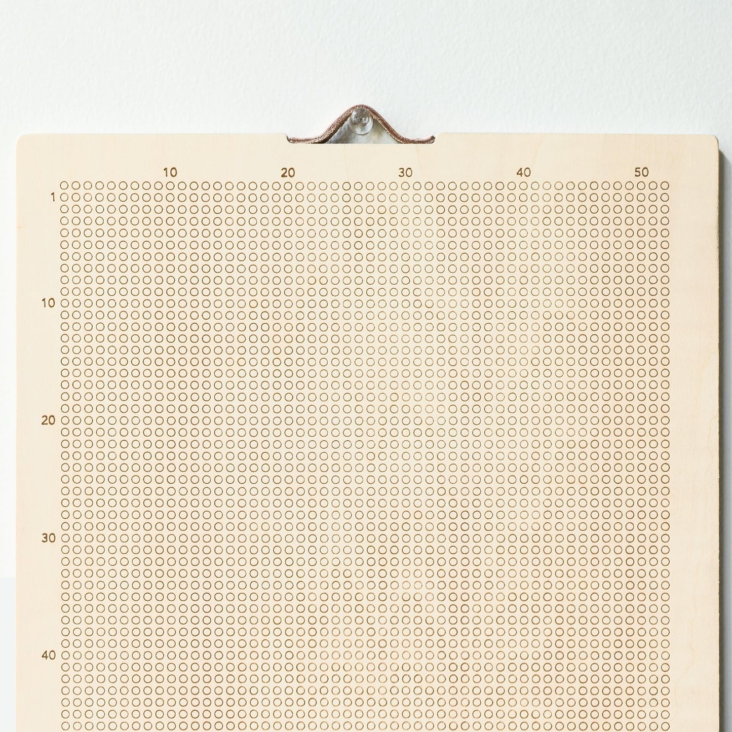 ArtMinder Wooden Life Calendar - 90 Years in Weeks Poster of My Memento Mori Motivational Stoic Calendar to Develop Habits in 4K (Birch Wood - Circles)