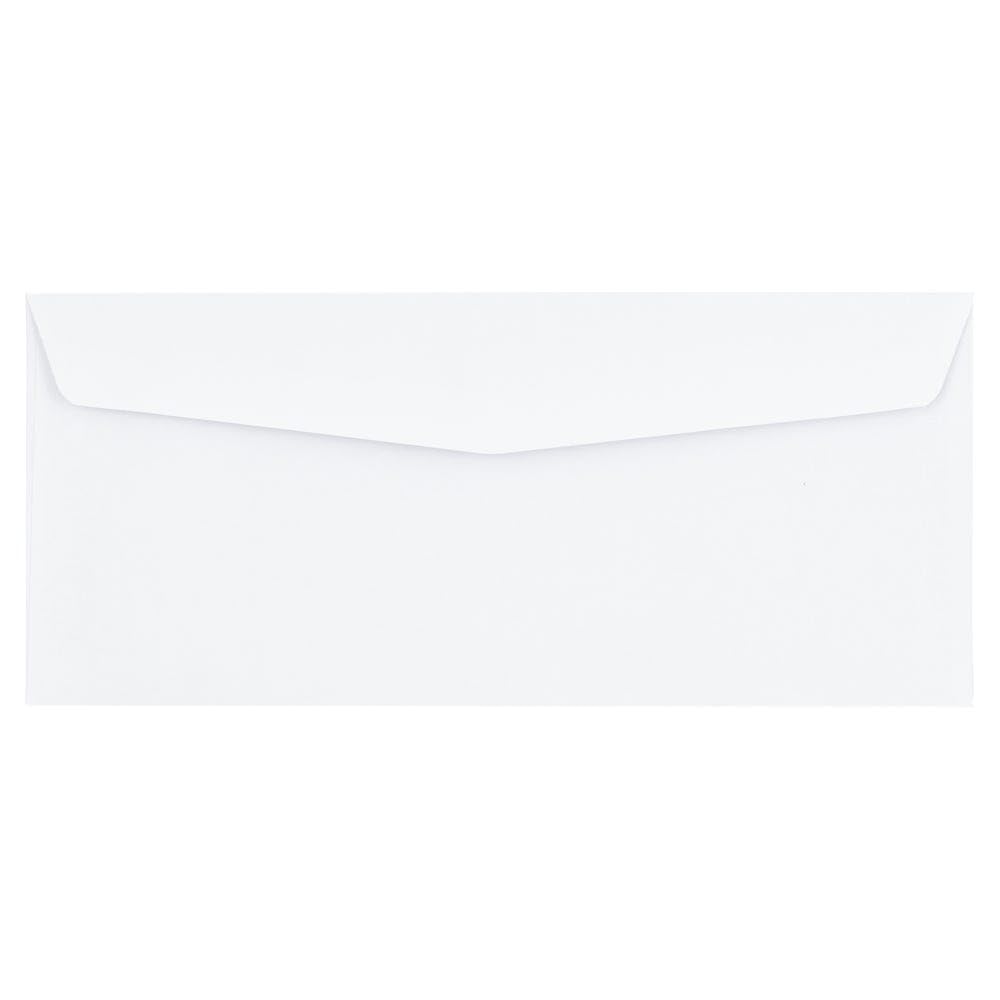 LUXPaper #10 All Purpose Window Envelopes | Security Tint | 4 1/8" x 9 1/2" | White | 24lb. Text | 500 Qty