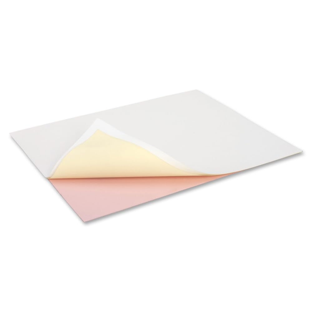 Appvion 5909 Straight Paper, 3-Part, 92GE, 8-1/2-Inch x11-Inch, 500SH/PK