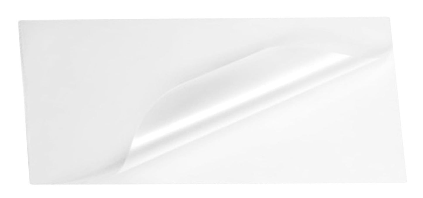 500-count Thermal Laminating Pouches Memorial Bookmark Size 3-x-8-3/4-inch 5 Mil, Heat for Glossy Finish Up Thru 2-3/4-x-8-1/2-in Cards, with Carriers, Round Corners, Waterproof 76mm x 222mm x 125mic