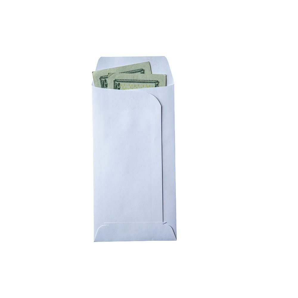 500 Guardian Open-End Drive-In Cash Envelopes — Large Envelopes Self Seal Money Organizer — Budgeting Envelopes — Receipt Envelopes (Large, 3-3/4” x 7”)