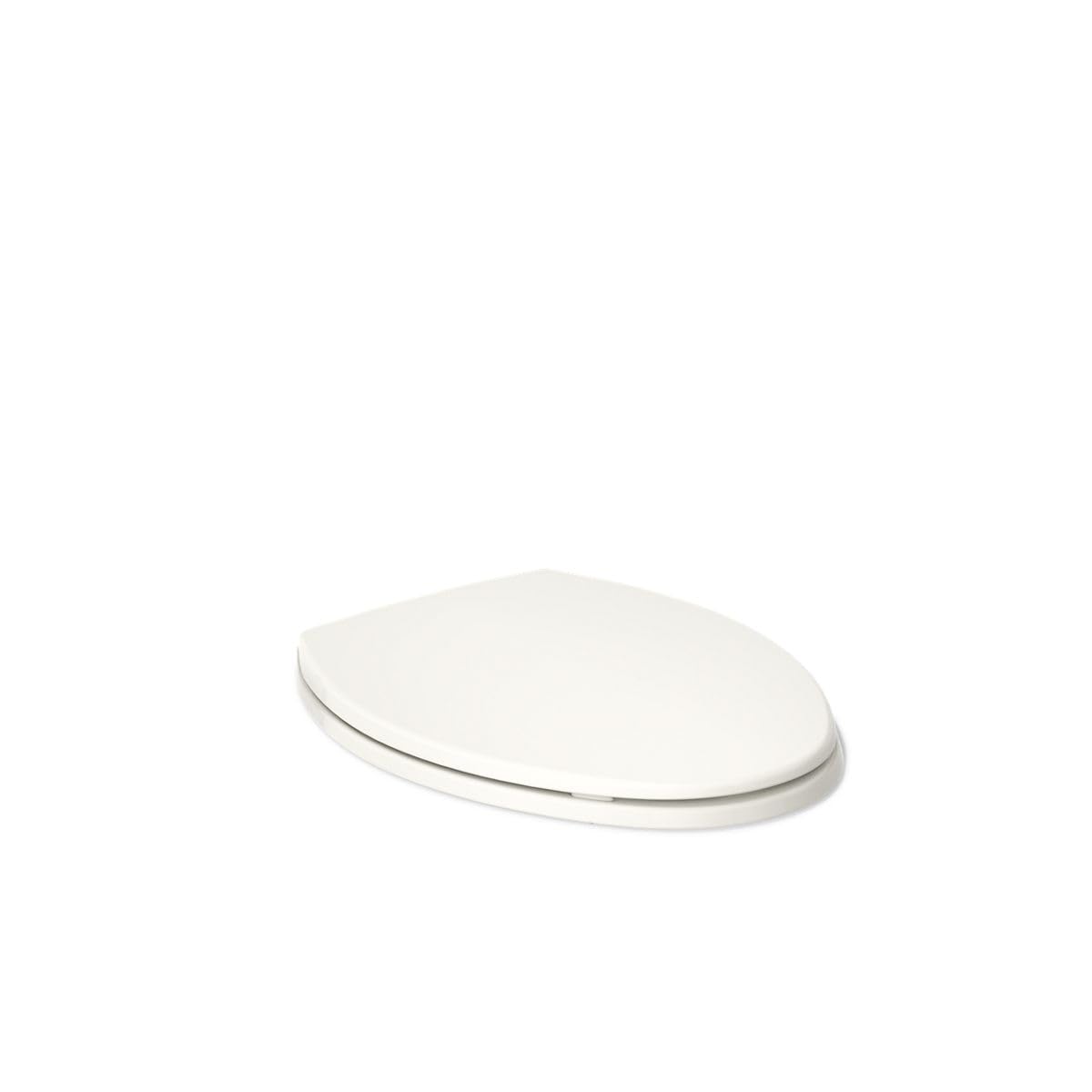 KOHLER 20110-96 Brevia, Slow Close Toilet Seat, Elongated Toilet Seat, Grip-Tight Bumpers Quick-Attach Hardware, Biscuit