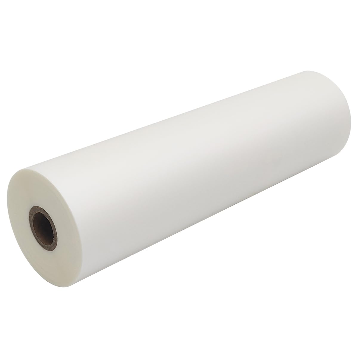 Huikizne 12.6Inchx656Ft Standard Matte Thermal Laminating Film BOPP Thermal Film Hot Roll Laminating Film, 1Inch Core, 1Mil(28mic) Thickness Laminate Rolls