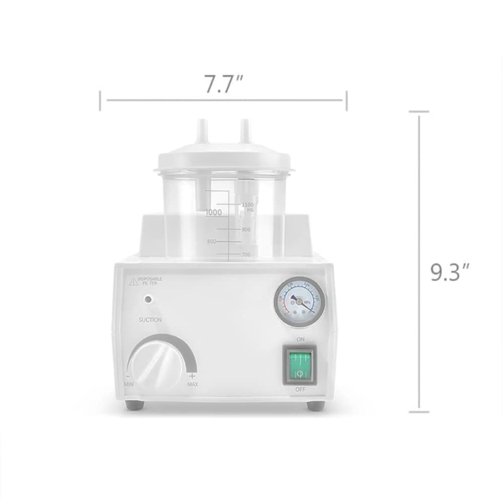 1000ml Portable Veterinary Suction Machine for Home Use 110V