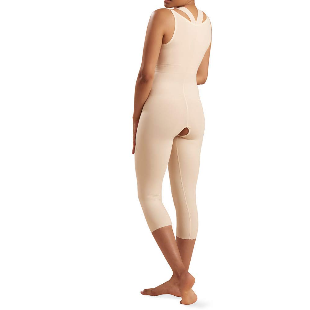 MARENA SFBHM2 Stage 2 Pull-On Girdle with High-Back – Adjustable Mid-Calf Length Girdle