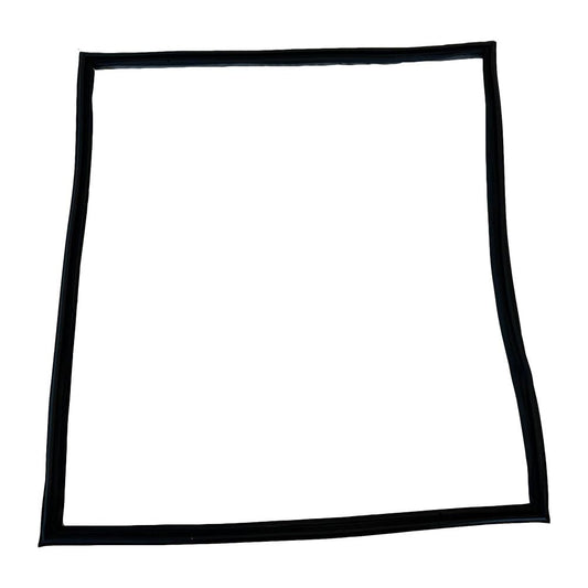 W0404565 Refrigerator Door Gasket Compatible with Atosa MPF8202, MPF8203 Pizza Prep Tables, 24 1/2" x 26 7/8" Magnetic Snap-in Seal