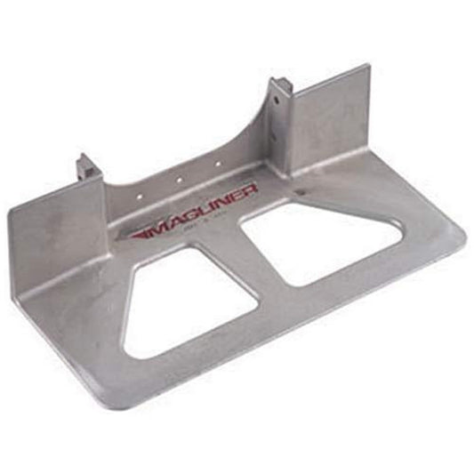 Magline 300201 Die Cast Aluminum UA Nose Plate with Recessed Heel, 18" Width x 7-1/2" Depth