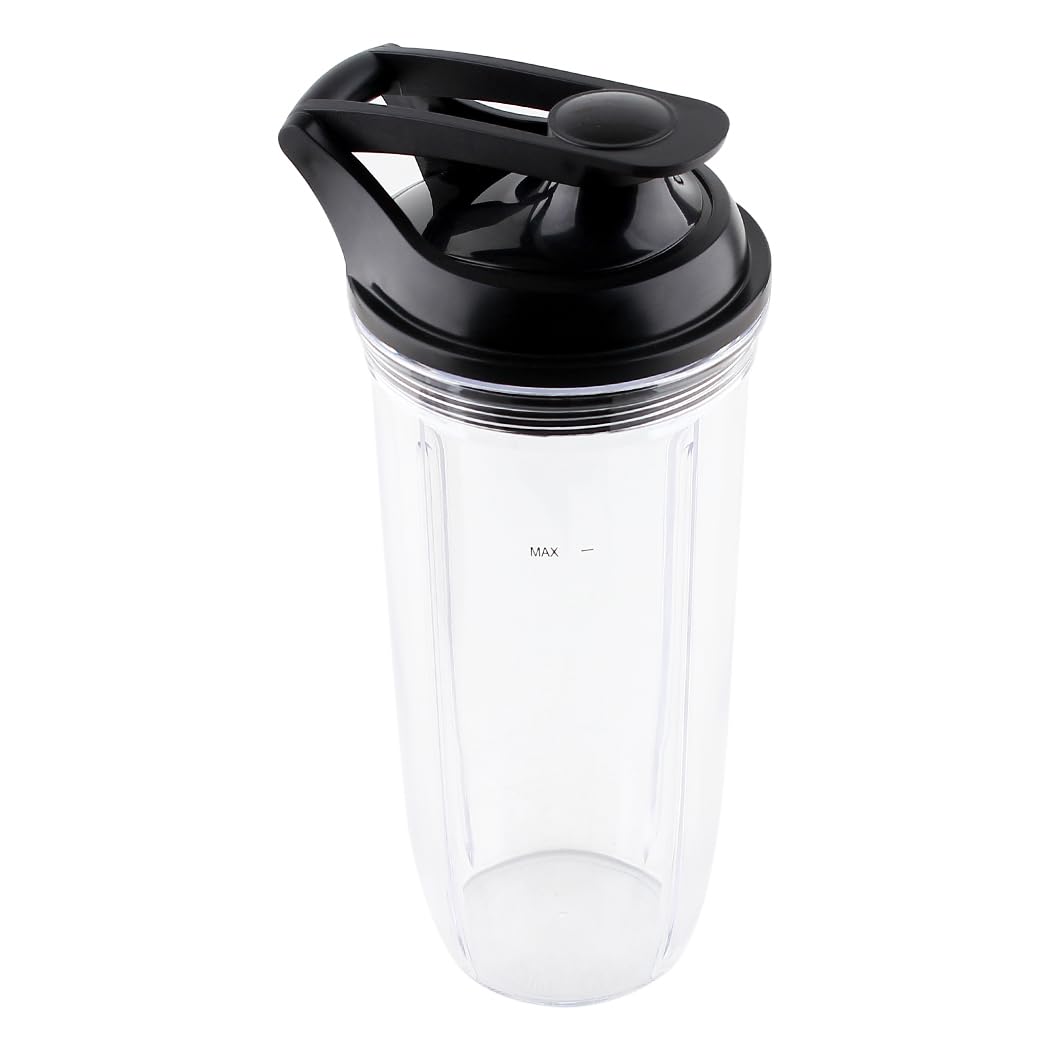 LMEI Replacement Parts Easy Twist Blade with Cup and Lid,Compatible with NutriBullet Blender Combo
