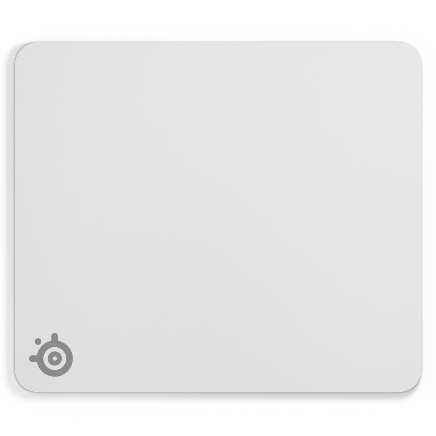 SteelSeries QcK Heavy Gaming Mousepad — Thicker, Non-Slip Silicone Rubber Base, Peak Tracking, Optimized for Gaming FPS, MOBAs, RTS, MMO — Large Size 450 mm x 400 mm x 6 mm — White