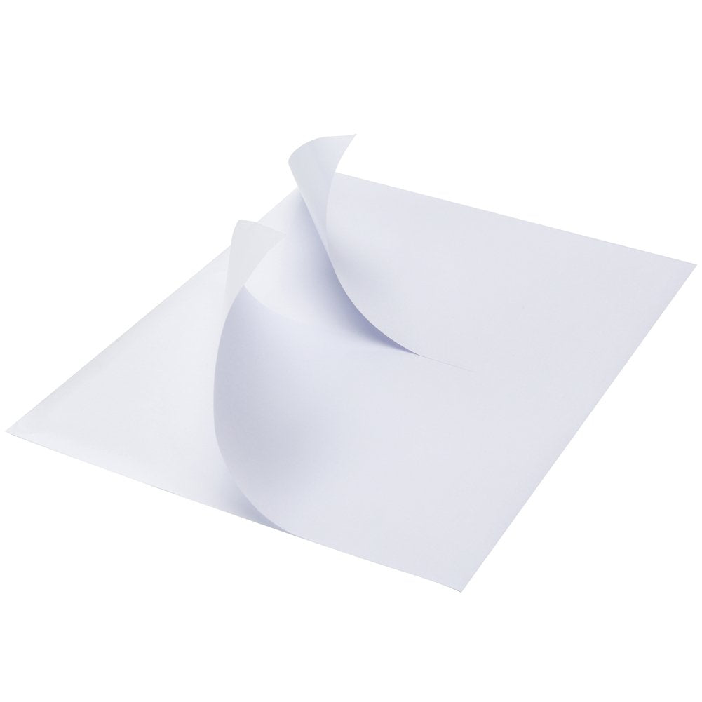 FungLam Shipping Labels with Self Adhesive, for Laser & Inkjet Printers, 8.5 x 5.5 Inches, White, Pack of 1000 Labels