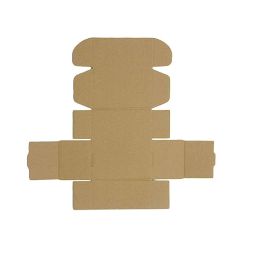 zmybcpack 50 Pack 6x4x3 inch Corrugated Box Mailers- White Cardboard Shipping Box Corrugated Box Mailer Shipping Box For Mailer, Moving and Craft