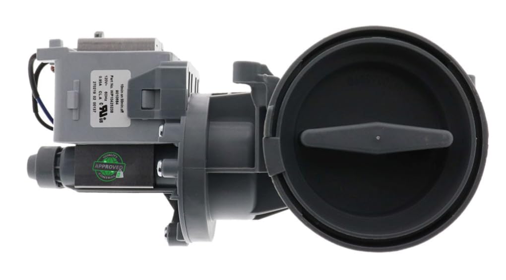 GSPUSA W10365896 CKD365896X compatible with Amana, Whirlpool Washer Drain Pump Assembly fits old # W10365896