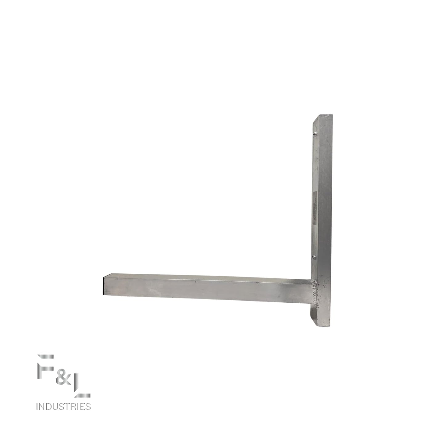 F&L Heavy-Duty Mini Split Wall Mount Bracket—Rust-Resistant Aluminum AC Support for Ductless Heat Pump Systems—Universal Fit, 700 lb Capacity—Approved by Florida Building Code (18"x18" Heavy Duty)