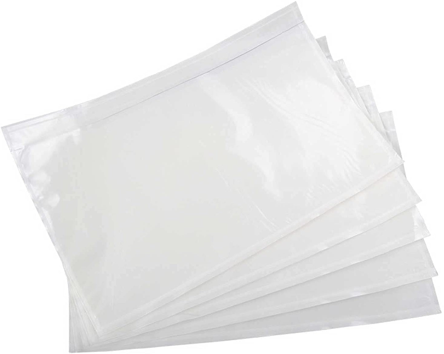 (800 Pcs) BEUYI Clear 7.5'' x 5.5'' Packing List Envelopes, Adhesive Shipping Label Pouches/Sleeves