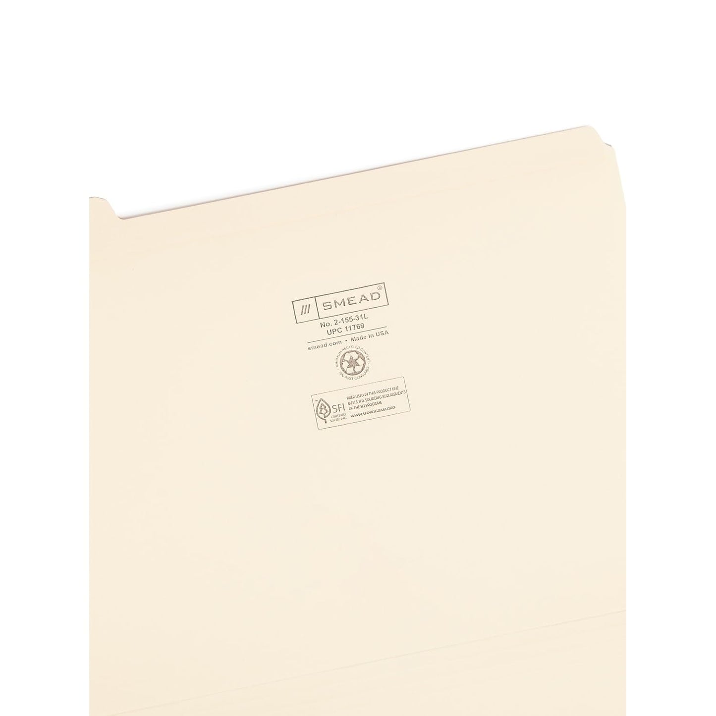 Smead Indexed File Folders, 1/5-Cut Tab, Assorted Positions, Indexed, Letter Size, Manila (1-31)