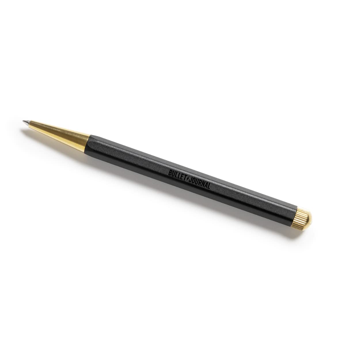 LEUCHTTURM1917 Official Bullet Journal Writing Pen Special Edition Drehgriffel Built for BuJo - Gel Pen Stylus with Black Ink Included (Black)