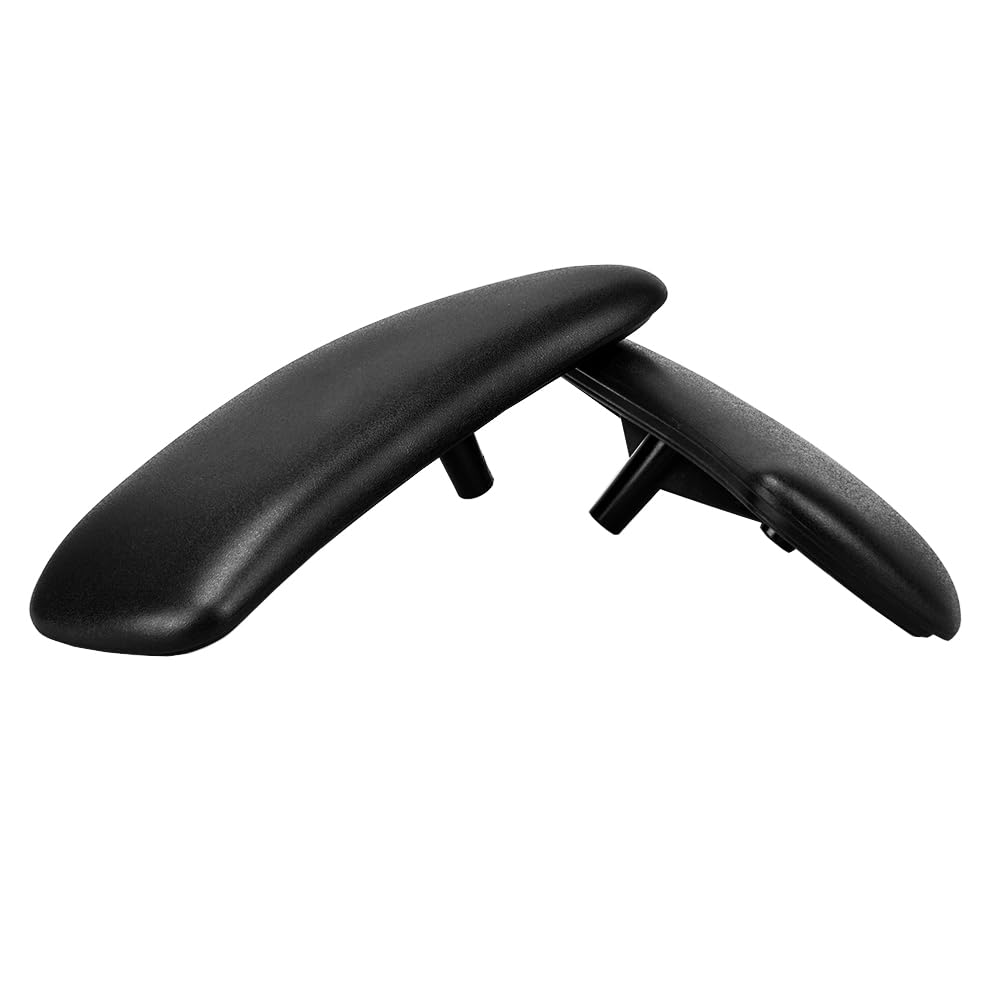 MingYi.office Vinyl Arm Pads Caps for Humanscale Freedom Office Chair, Only Available for Standard Arm (Height Adjustable), Can Not Fit The Advanced Arm, Black, 1 Pair.