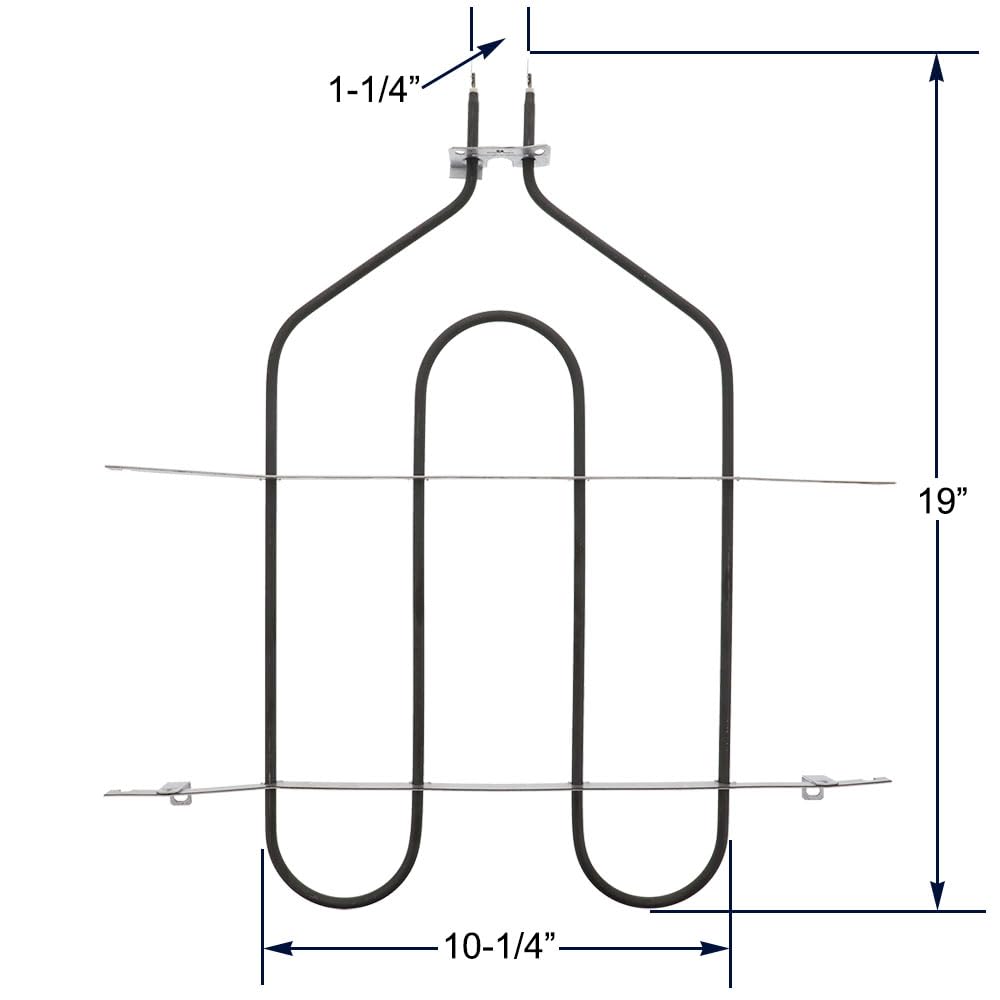 PRYSM WB44T10009 Oven Broil Element Compatible with General Electric, Hotpoint, RCA, Replacement for 770548, AH249284, EA249284, PS249284