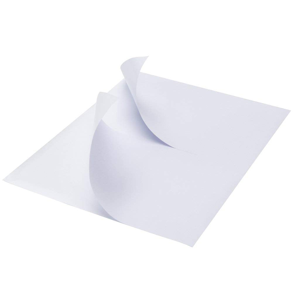 8.5" x 5.5" Address Labels, Half Sheet Shipping Labels, 500 Sheets Self Adhesive Mailing Labels for Laser & Inkjet Printers