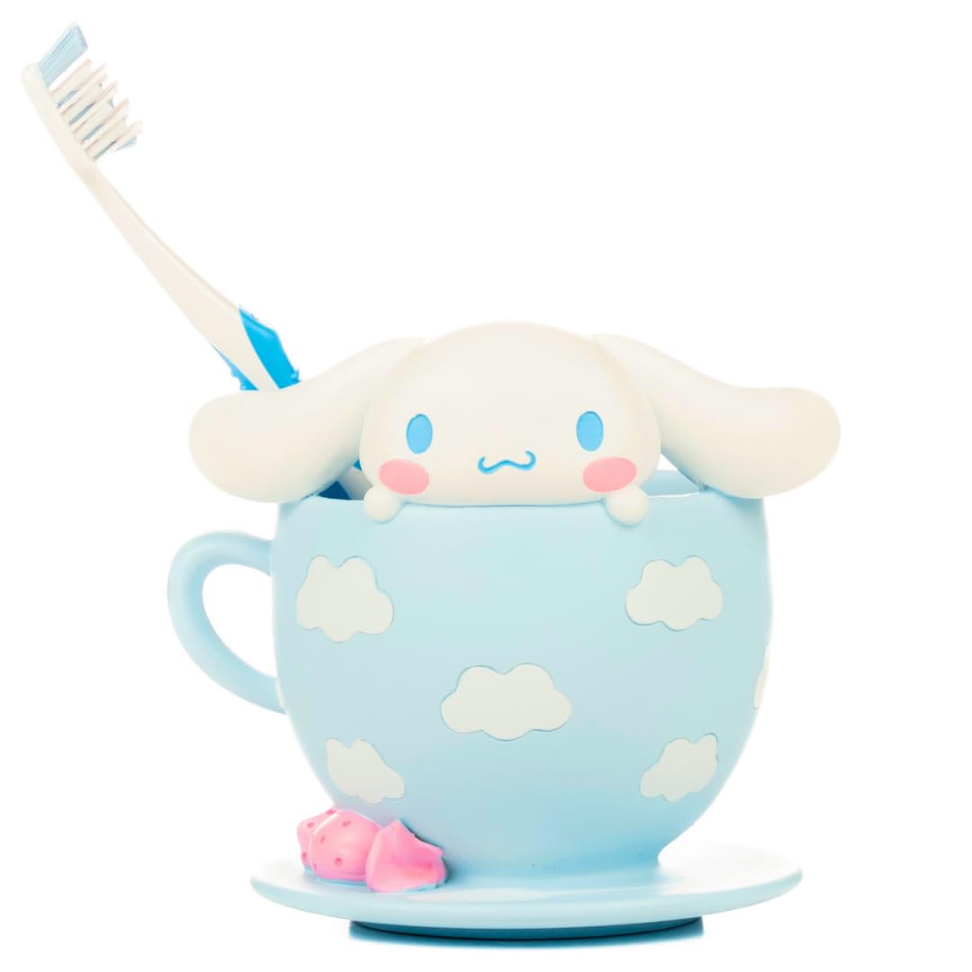 Cinnamoroll Toothbrush Holder - Makeup Brushes/Pens Tumbler, (Officially Licensed Product) By Franco