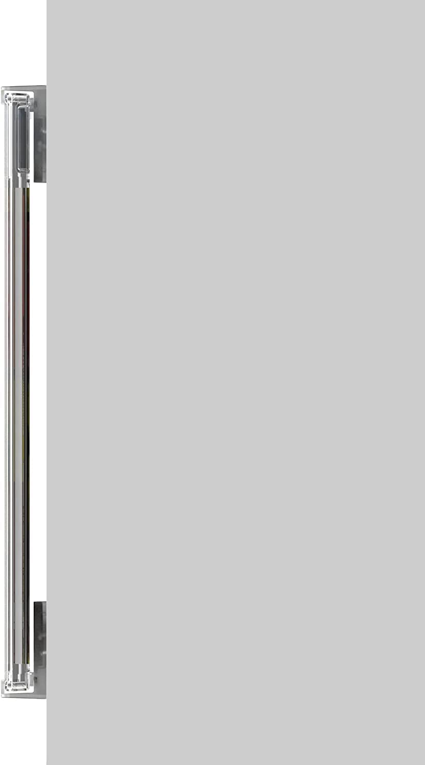 Hello LLamas SlabGrabs-Standard Fit 20-Piece Comic Wall Mount (Holds 10 Slabs), Active-Grip Security Lock, Heavy Duty Clear Display for PSA & Pre-2024 CGC – Not for Thick Slabs
