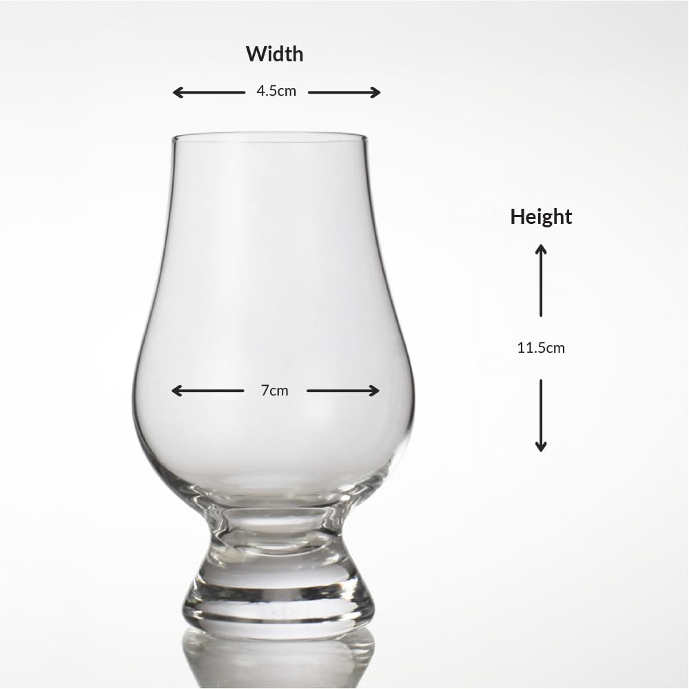 GLENCAIRN Whiskey Glass, Set of 6 in Trade Pack