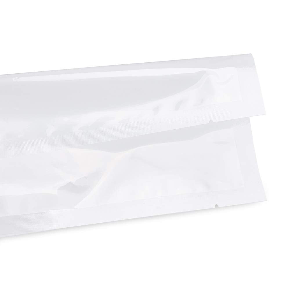 PouchWorth 500 pcs Clear 10" x 13", 3 mil Chamber Machine Pouches, Pre-Cut Chamber Vacuum Sealer Bags, Heavy Duty Seal Pouch, BPA-Free Chamber Sealer Bags with Tear Notch