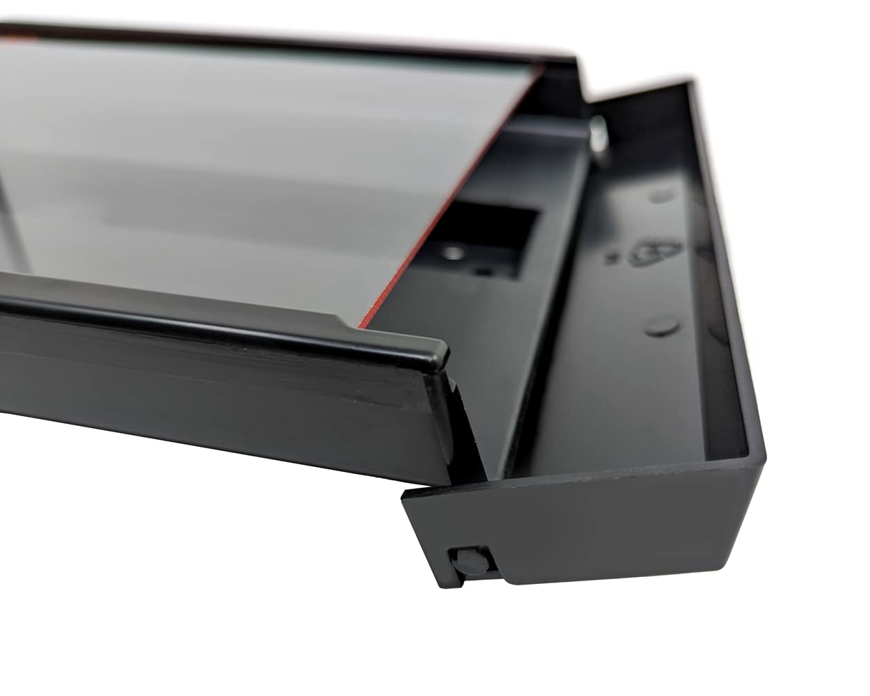 Mediz Outdoor Real Estate Brochure Box with Snap Shut Lid, Take One Document Holder Can Hold 100, 8.5 x 11 Documents, Flyers, Literature and Other Outdoor Marketing Needs
