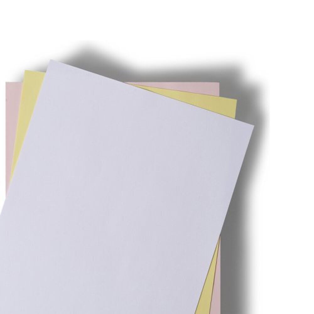 Appvion 5909 Straight Paper, 3-Part, 92GE, 8-1/2-Inch x11-Inch, 500SH/PK