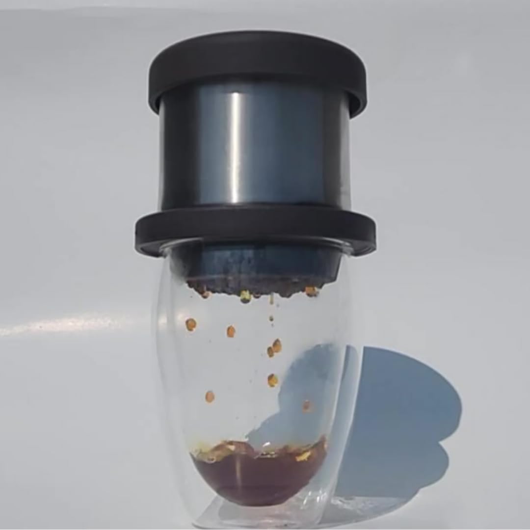 Simplest way to consistently make excellent pour-over coffee - The Simple Smart Coffee Brewer. Pour once, step away, return to a perfectly brewed cup.