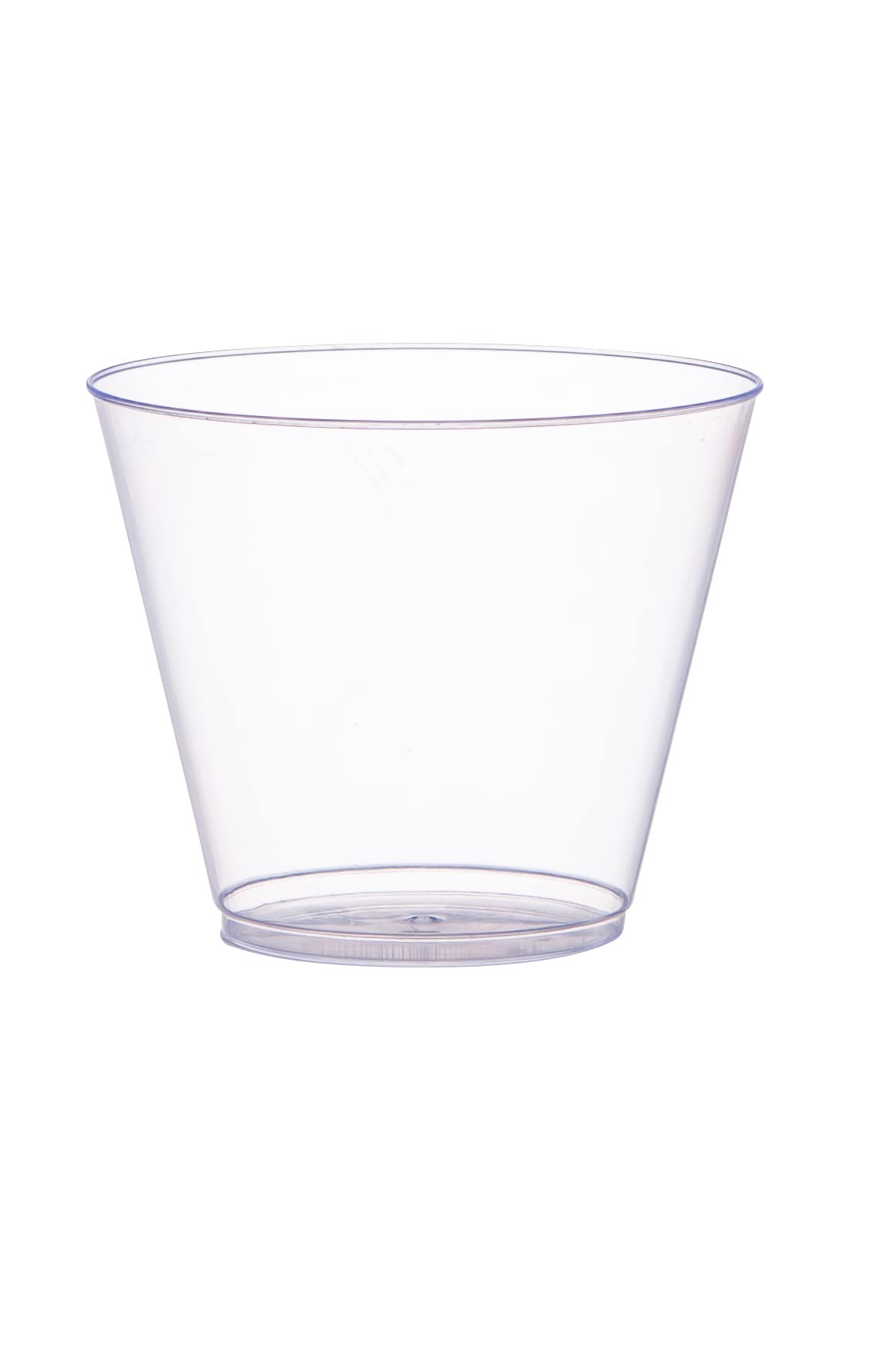 SETUP 5 oz Clear Hard Plastic Shot Glasses [200 Count] Small Disposable Shot Cups for Cocktails & Parties