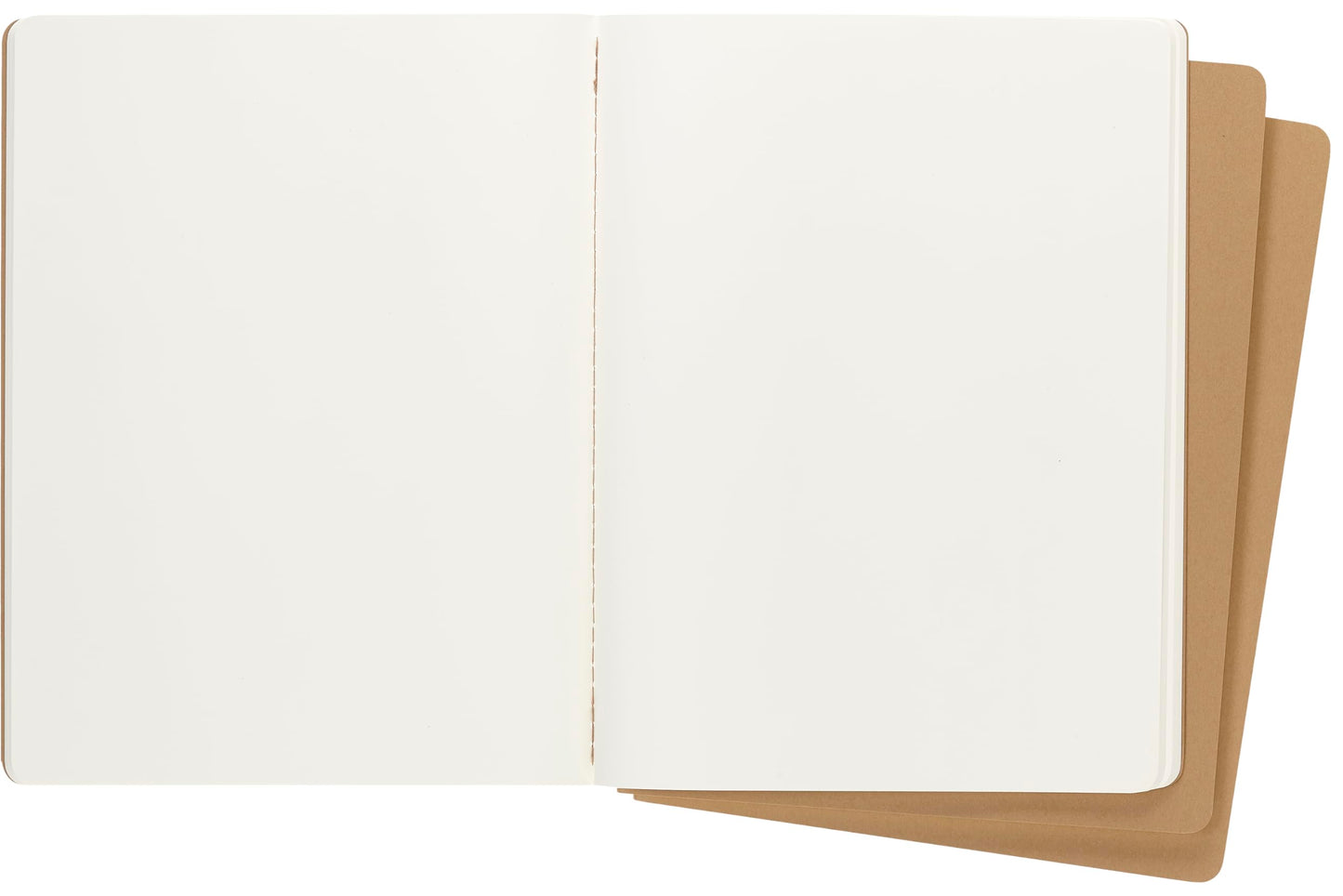Moleskine Cahier Journal, Soft Cover, Large (5" x 8.25") Ruled/Lined, Black, 80 Pages (Set of 3)