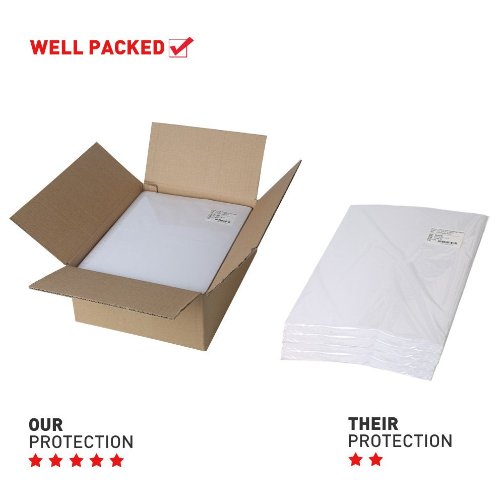 [500Sheet, 15000 Labels] Address Labels 1" x 2-5/8" Sticker Paper for Laser/Ink Jet Printer Mailing Label 8.5"×11" White 30 per Sheet
