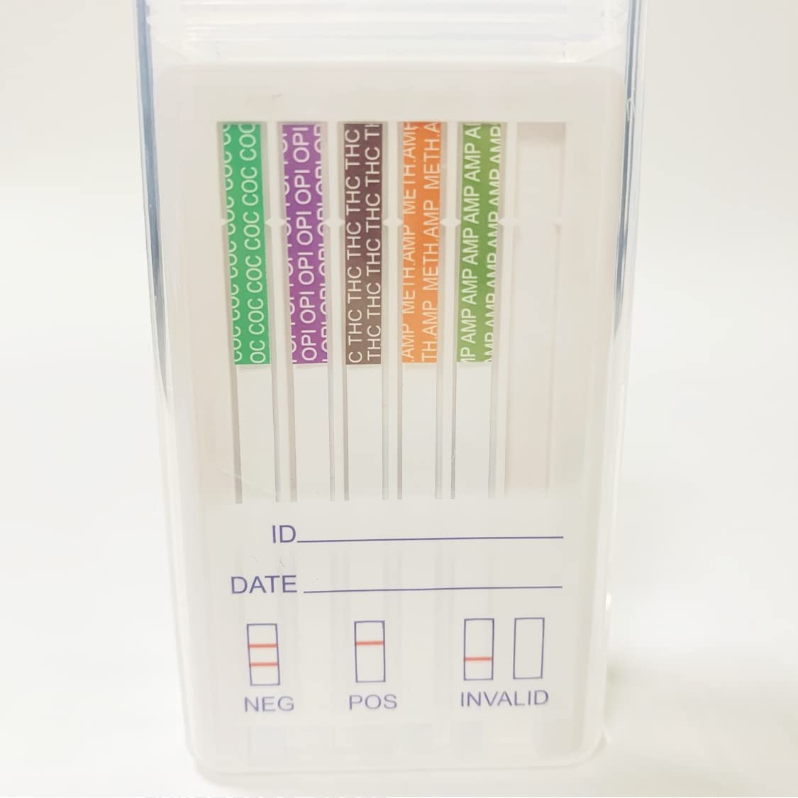 (25) 5 Panel Oral Saliva Drug Test. @ $5.68 ea - Amphetamines / Cocaine / Marijuana / Opiates / Methamphetamine. (25 count)