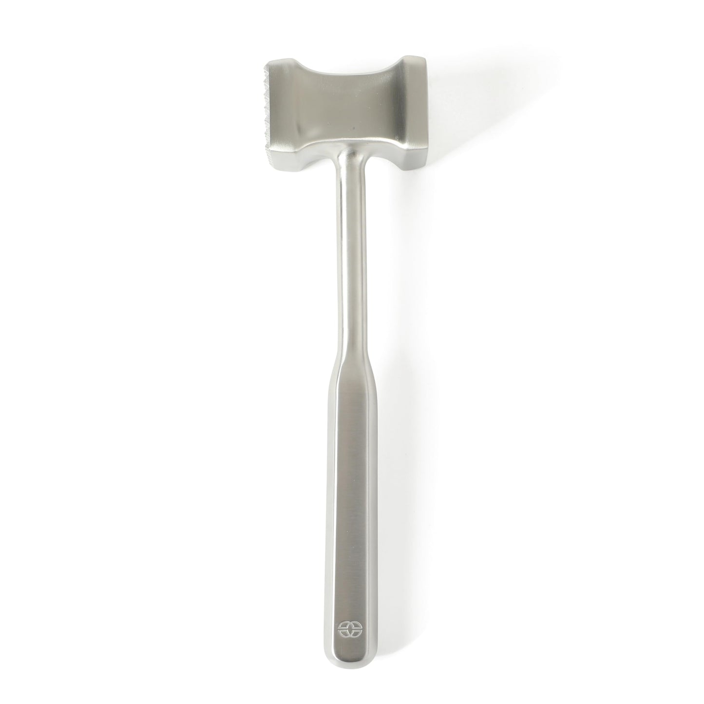 Calphalon Prime Meat Tenderizer, Stainless Steel Dual-Sided Meat Mallet, Kitchen Meat Hammer for Poultry & Beef, Multi-Surface Design with Weighted Handle for Control