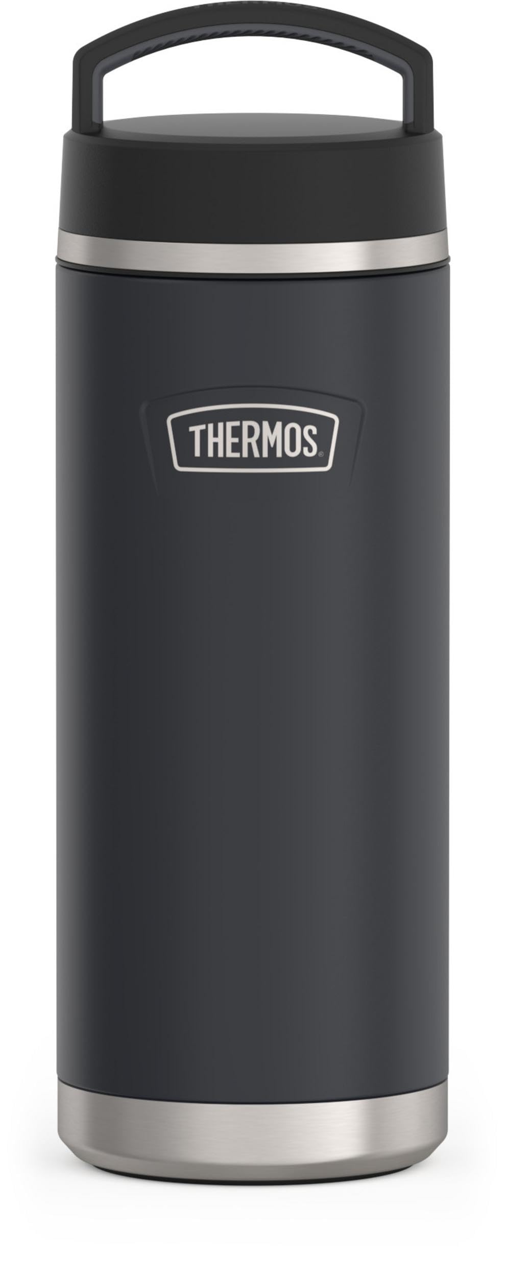 THERMOS ICON SERIES Stainless Steel Water Bottle with Screw Top Lid - 32 Ounce, Granite - Insulated Water Bottle with Lid