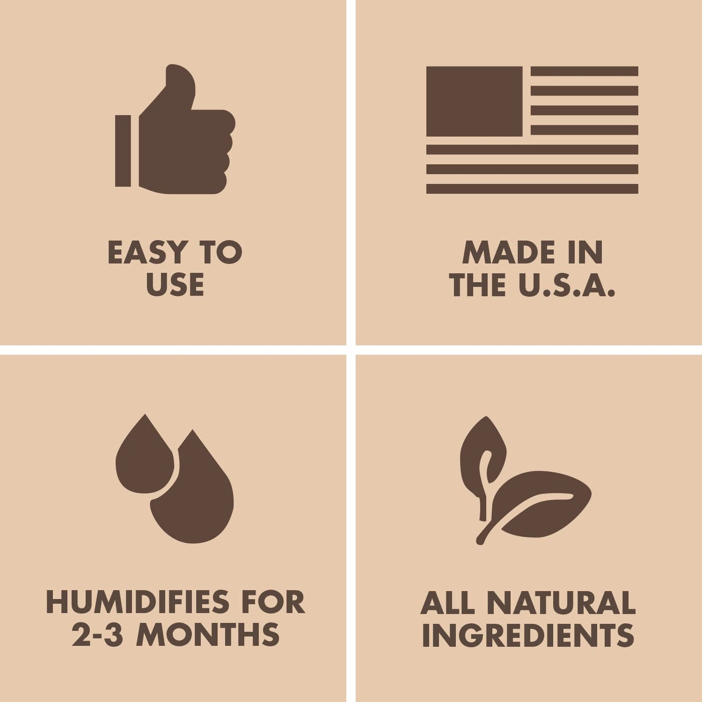 Boveda For Seasoning Two-Way Humidity Control Packs – 84% RH to Season Wood Humidifier Boxes – Size 60 – 12 Pack – Individually Wrapped Seasoning Packets