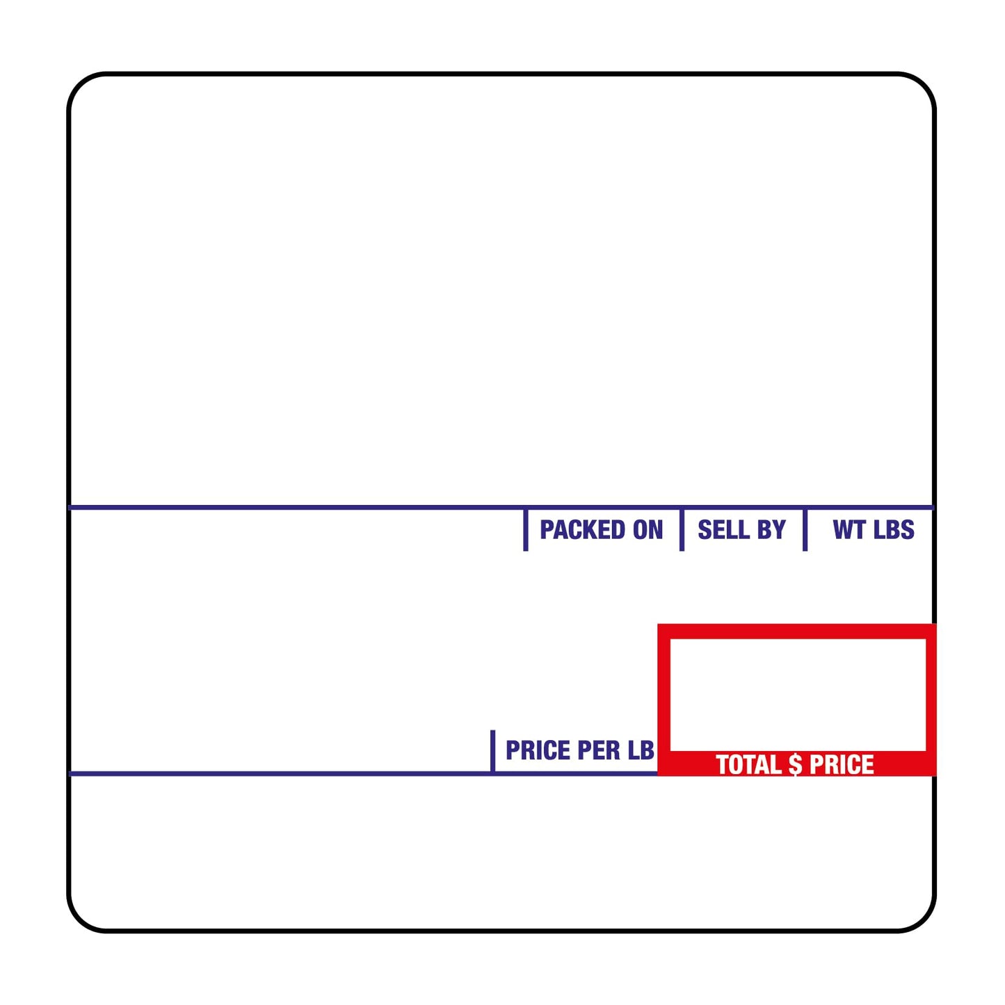 CEPRICO - CĀS 8020 Scale Labels | 12 Rolls for CĀS Scales | CĀS lst-8020 Printing Scale Label | Quality for CĀS Digital Scale | UPC Incredient | CĀS lp 1000 | 58 x 60 mm | 500 Labels for Scales