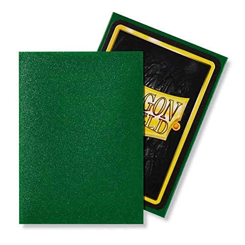 10 Packs Dragon Shield Matte Emerald Standard Size 100 ct Card Sleeves Display Case