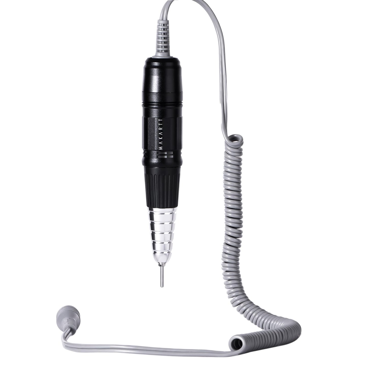 Makartt Nail Drill Handpiece for Up200 Machine:Professional Electric File Remove Gel Polish Poly Nail Gel Black B-05 Removing for Removing Acrylic Nail Polish Acrylic Nail Tools