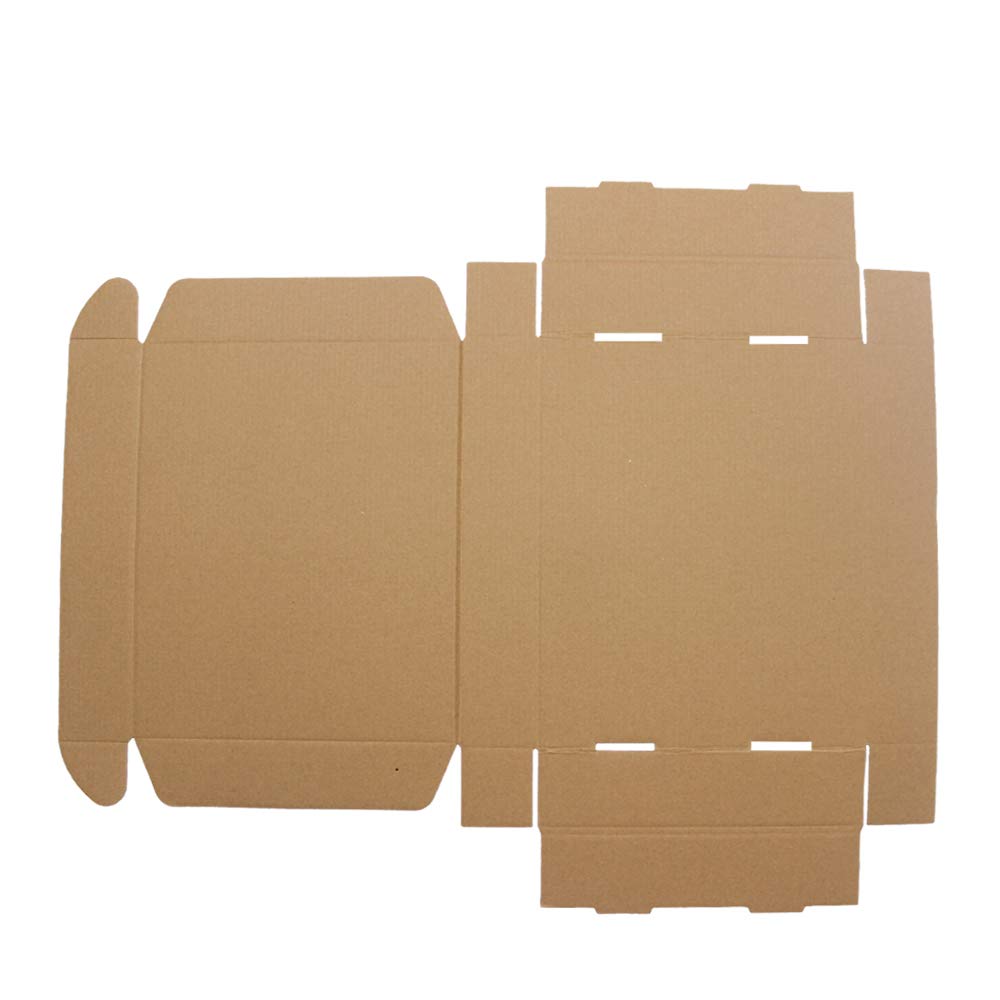 zmybcpack 30 Pack 11x8.75x2 Inch Corrugated Box Mailers- White Cardboard Shipping Box Corrugated Box Mailer Shipping Box For Mailer, Moving and Craft