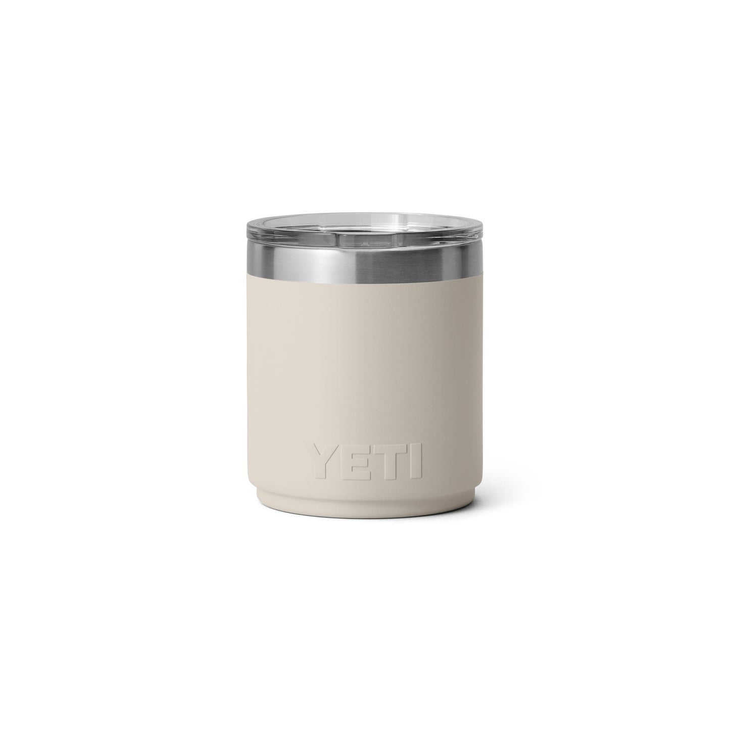 YETI Rambler 10 oz Ceramic Lined Lowball 2.0, Vacuum Insulated with MagSlider Lid, Cape Taupe