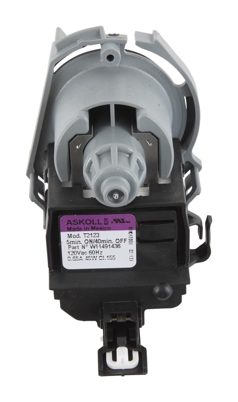 Whirlpool W11497943 OEM Dishwasher Drain Pump