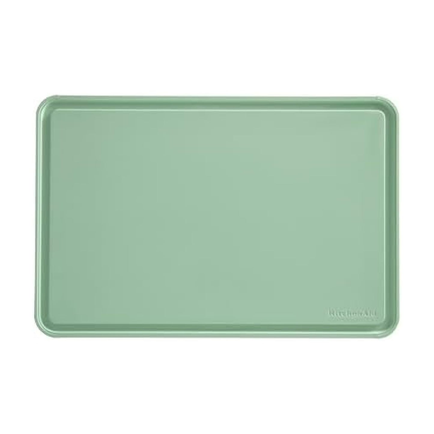 KitchenAid Classic Plastic Cutting Board with Perimeter Trench and Non Slip Edges, Dishwasher Safe, 12 inch x 18 inch, Green