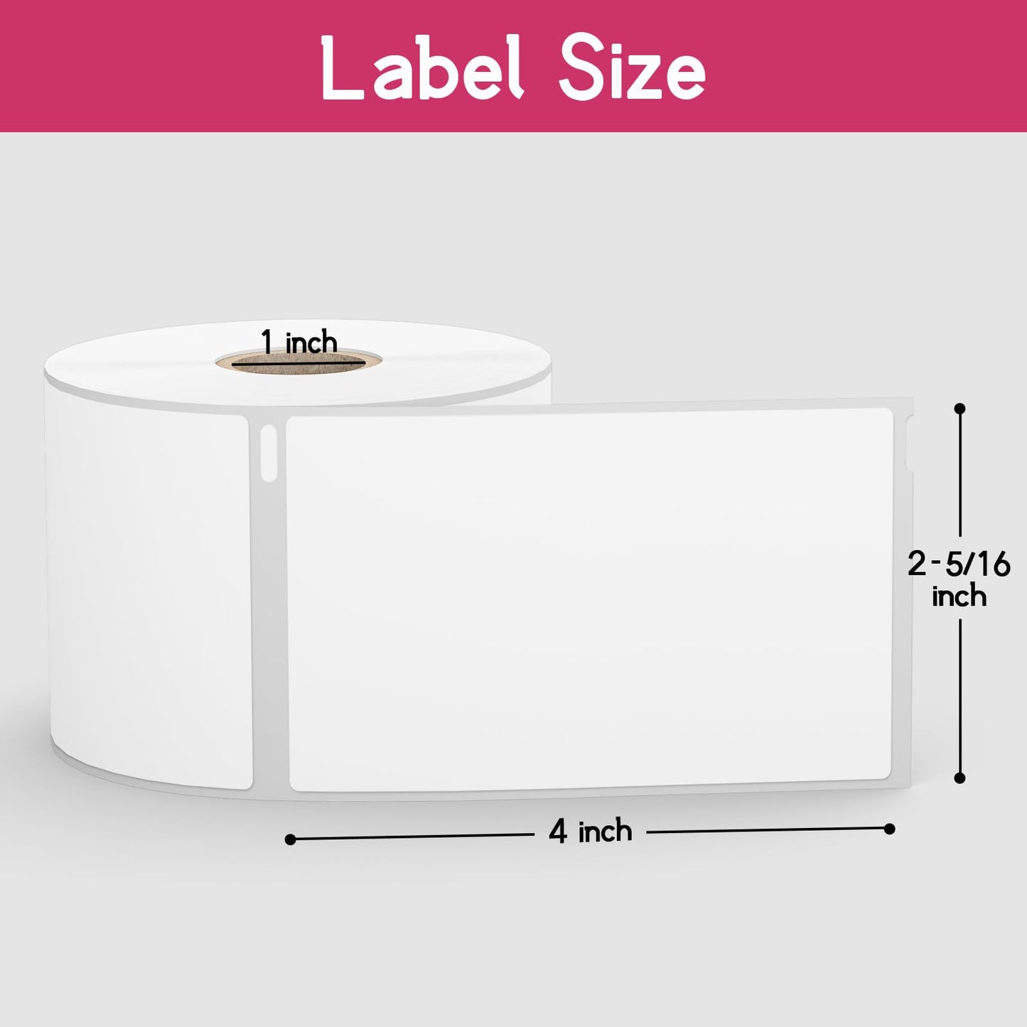 StickerTag 12 Rolls Replacement for DYMO 30256 (2-5/16" x 4") Shipping Labels, Direct Thermal Labels Perforated Compatible with DYMO Labelwriter 450, 450 Turbo, 4XL, Rollo & Zebra Desktop Printers