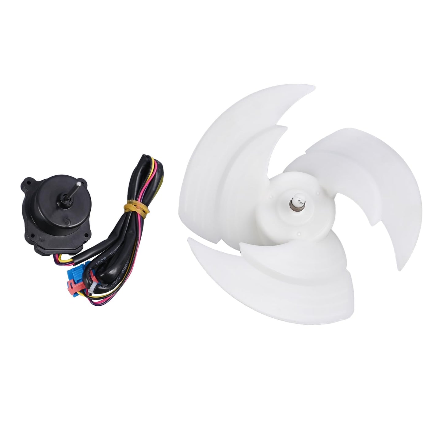Getfarway EAU65058502 EAU65058501 Refrigerator Freezer Condenser Fan Motor with Blade Fit for LG LMXS LNXC LNXS RDCS etc for Kenmore Assembly Replace# EAU64843805 RFD3410A102A